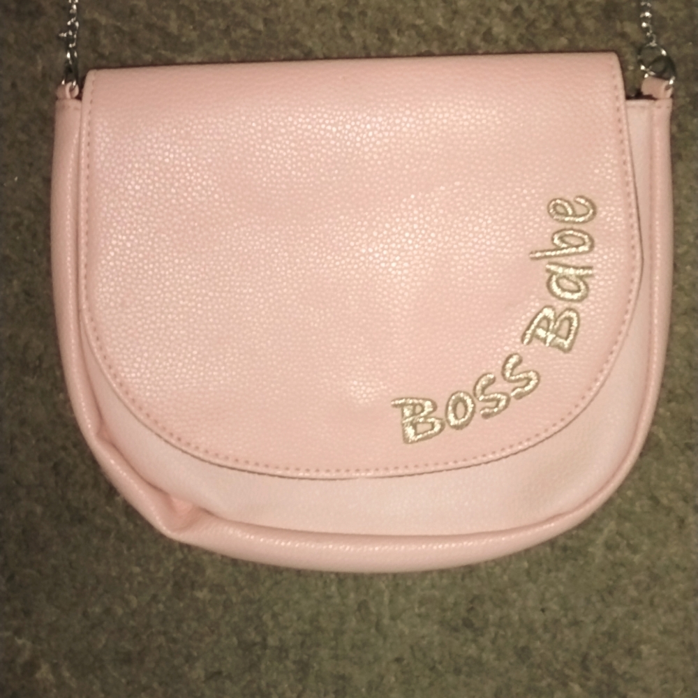 Pink kids purse